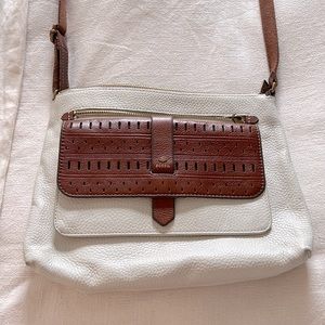 Gently used Fossil leather purse